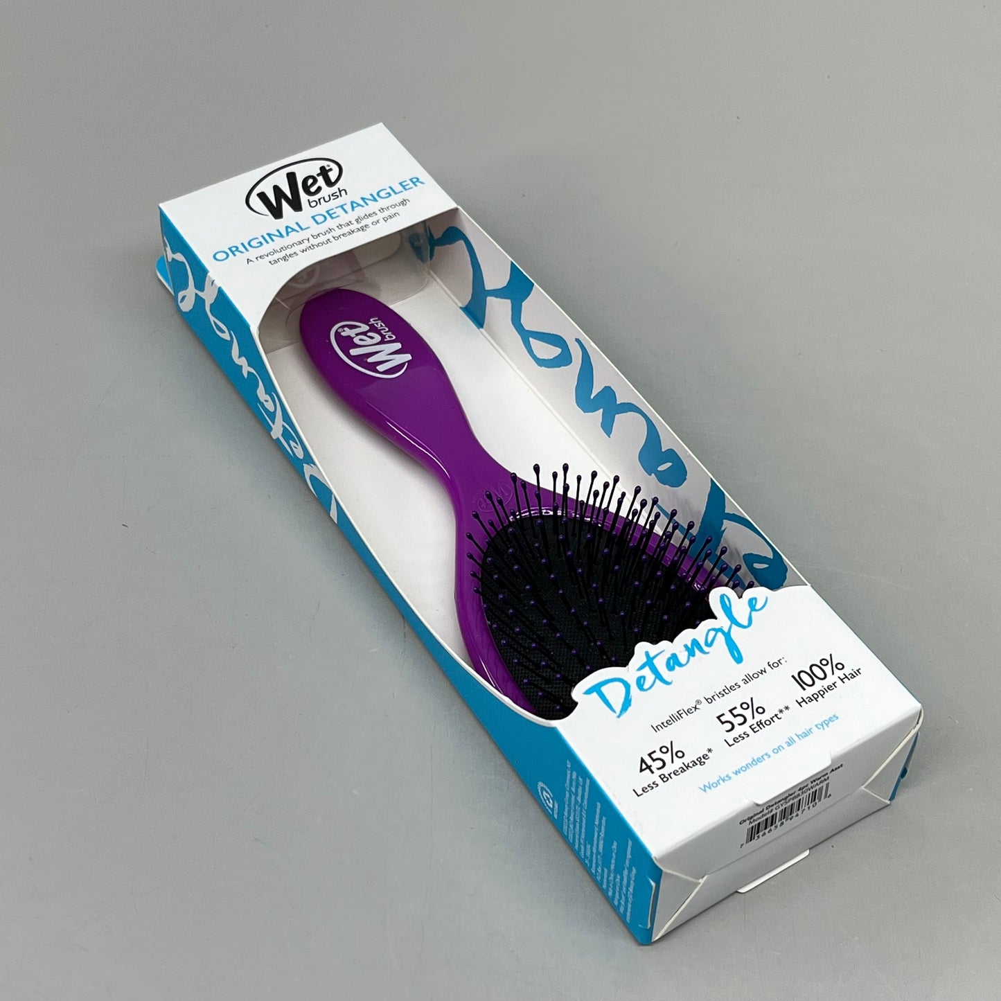 WET BRUSH (2 PACK!) Original Detangler Brush-all Hair Types Purple GYSPB830WARM