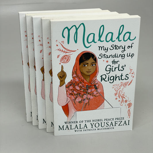 MALALA: My Story of Standing Up for Girls' Rights (5 Books) Paperback By Malala Yousafzai