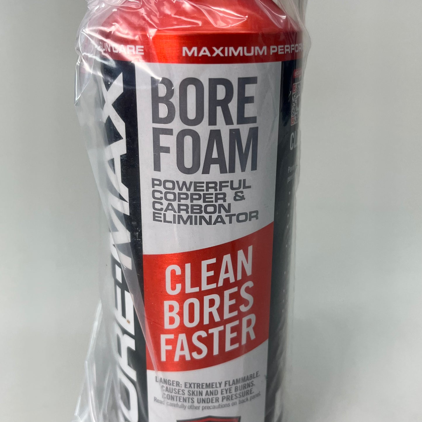 BORE-MAX 6-PACK! Maximum Performance Gun Care Bore Foam 12 oz Aerosol Red AVFBC12A