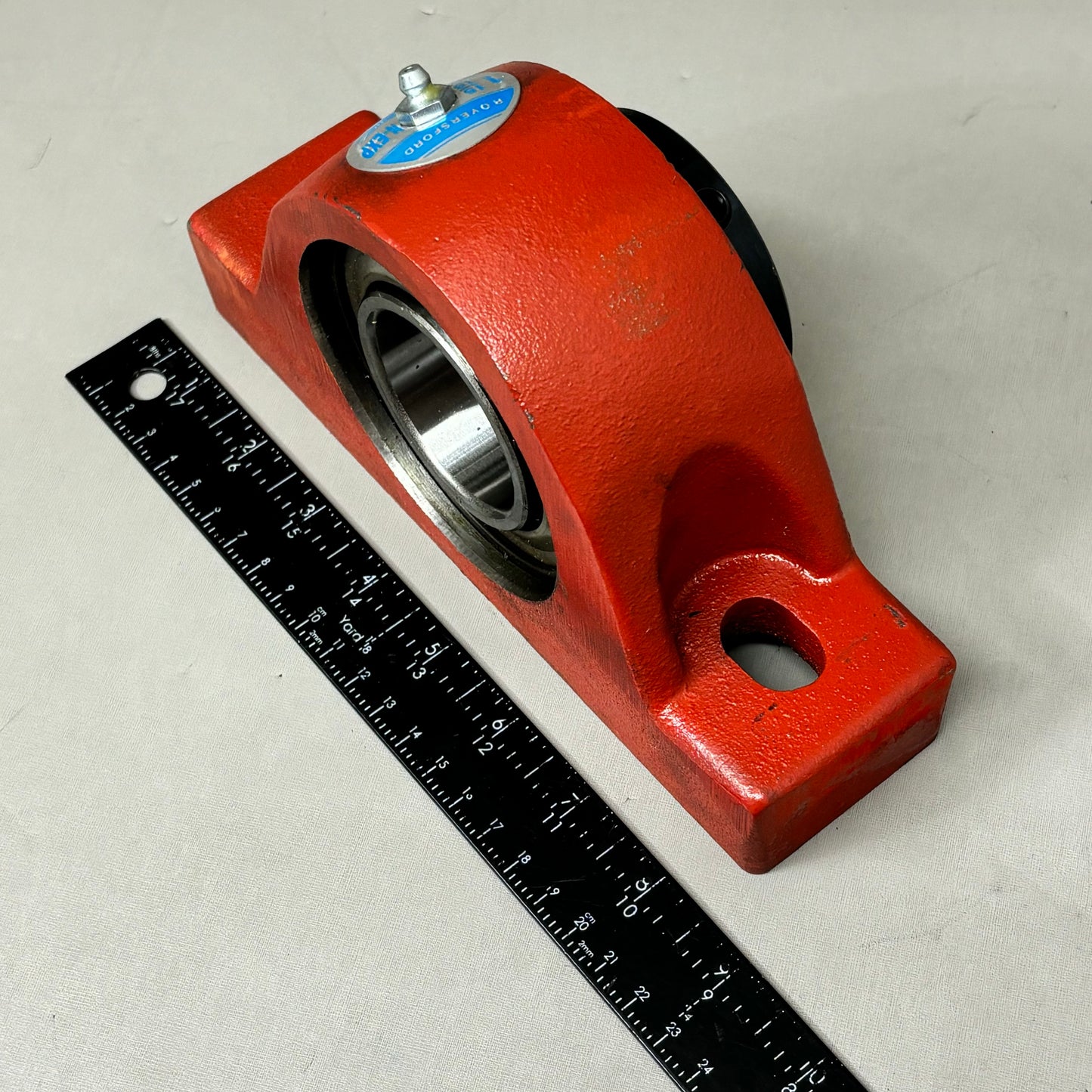 ROYERSFORD R2000 Spherical 2-Bolt Pillow Block Bearing 1-15/16" Red 40-02-N115