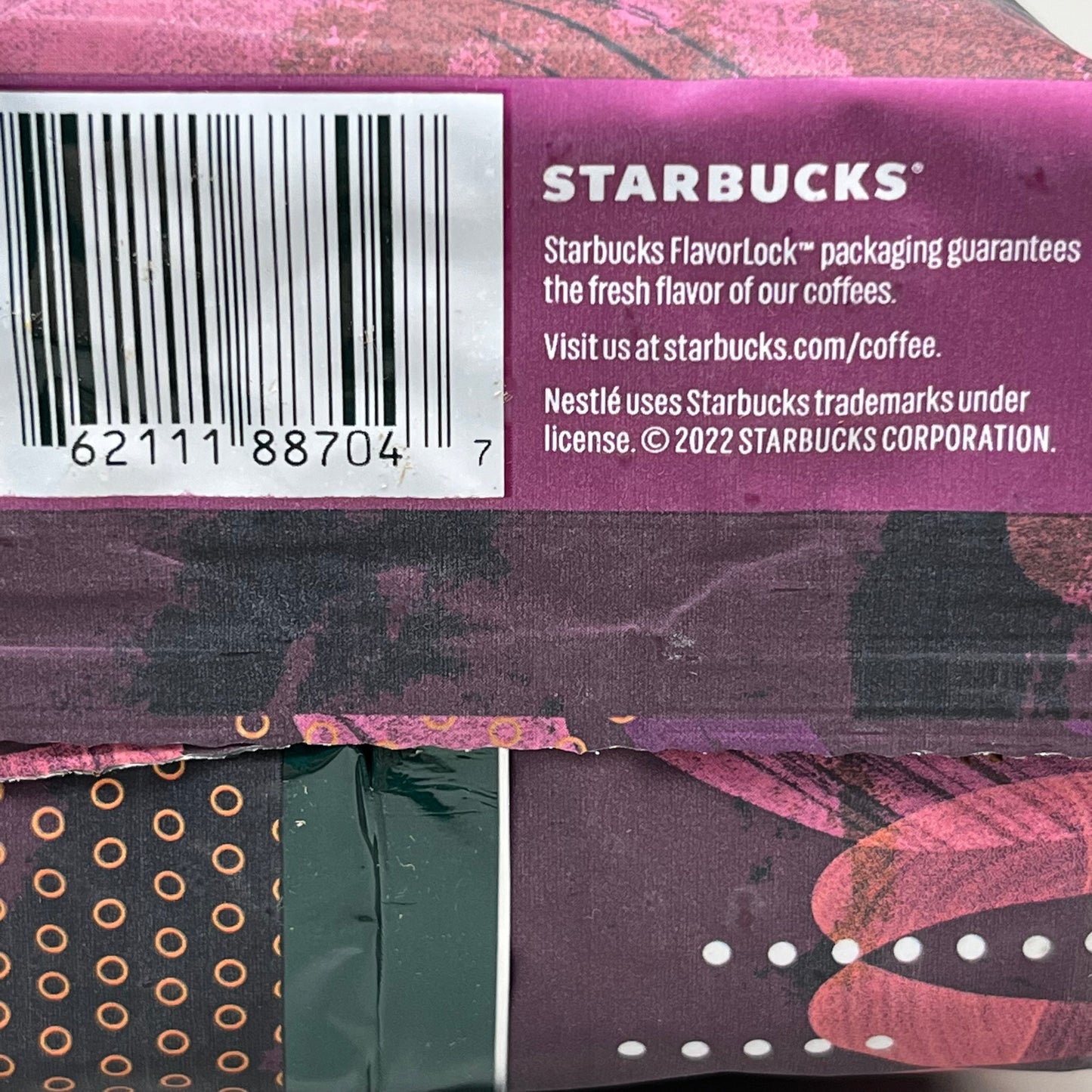 ZA@ STARBUCKS (6 PACK) Espresso Roast Whole Bean Arabica Coffee 16 oz 1LB BB 11/24