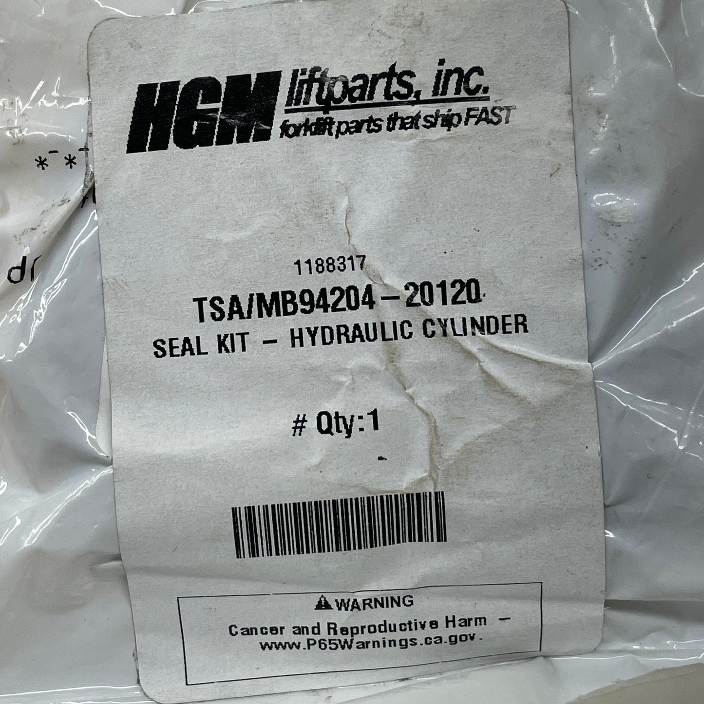 HGM LIFTPARTS, INC. Mitsubishi Seal Kit - Hydraulic Cylinder MB94204-20120
