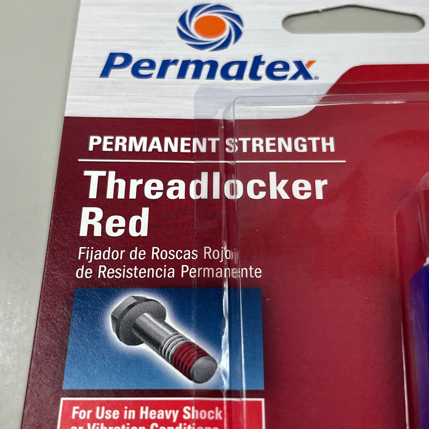 PERMATEX 2-PACK! Threadlocker Red Permanent Strength 3/8" - 1" 19962 .2oz (New)