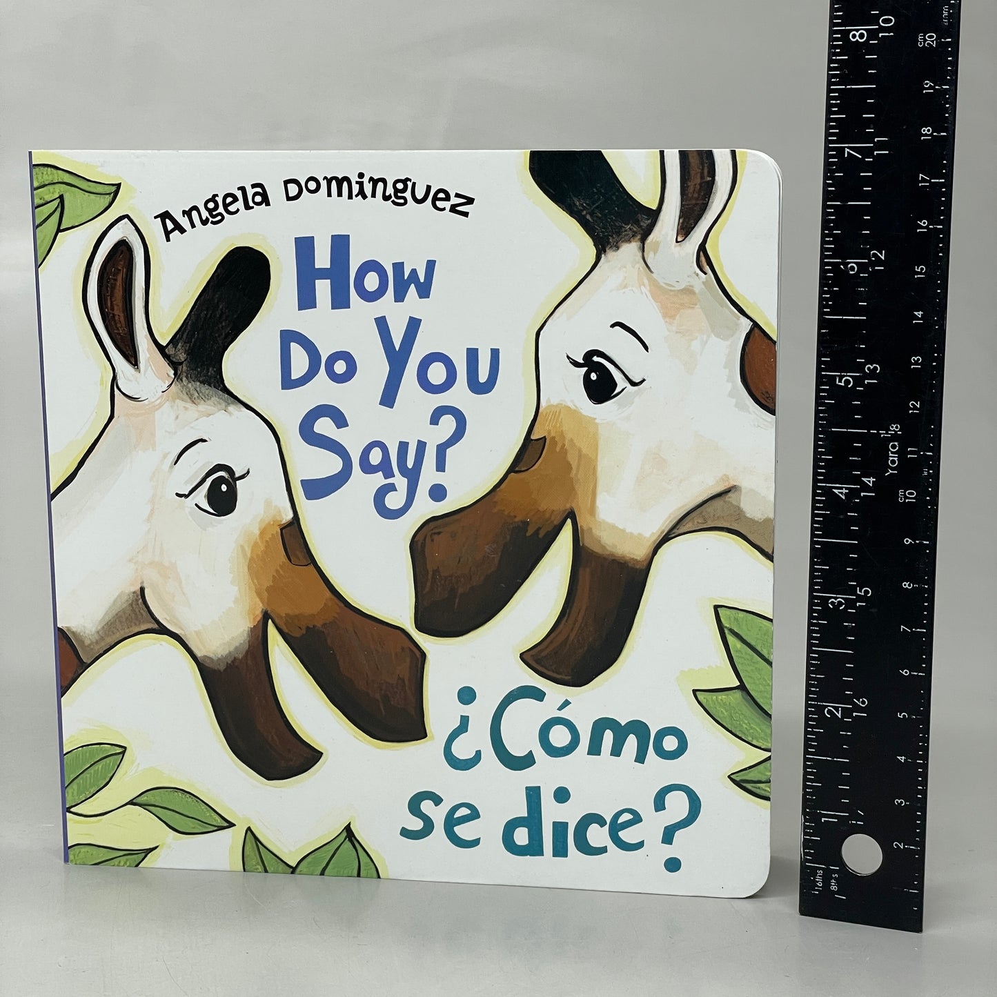 HOW DO YOU SAY? ¿CÓMO SE DICE? (2 Books) By Angela Dominguez