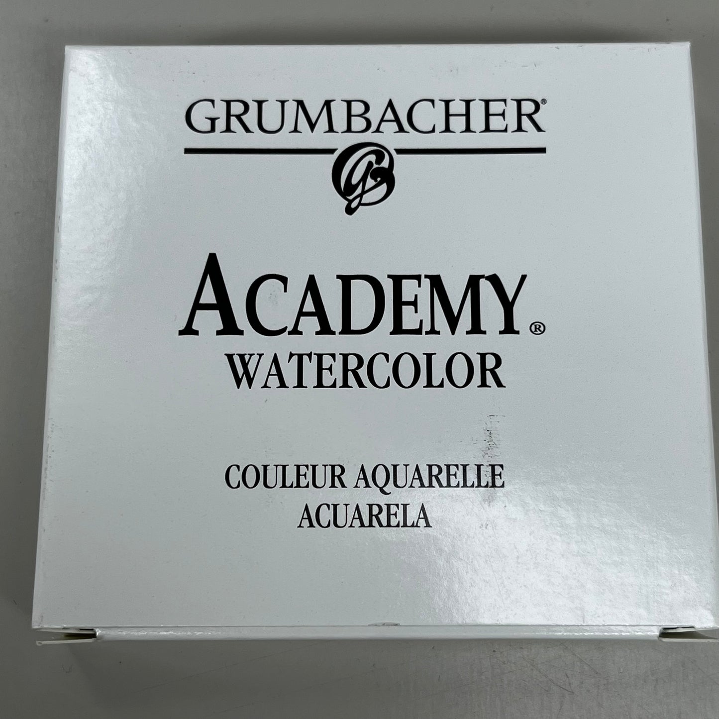 GRUMBACHER 6-PACK! Academy Watercolor Paint Yellow Ochre .25 fl oz / 7.5 ml 0822 (New)