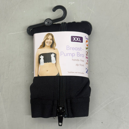 JOYSPUN Women's Maternity Hands-Free Nursing Pumping Bandeau Bra Size XXL