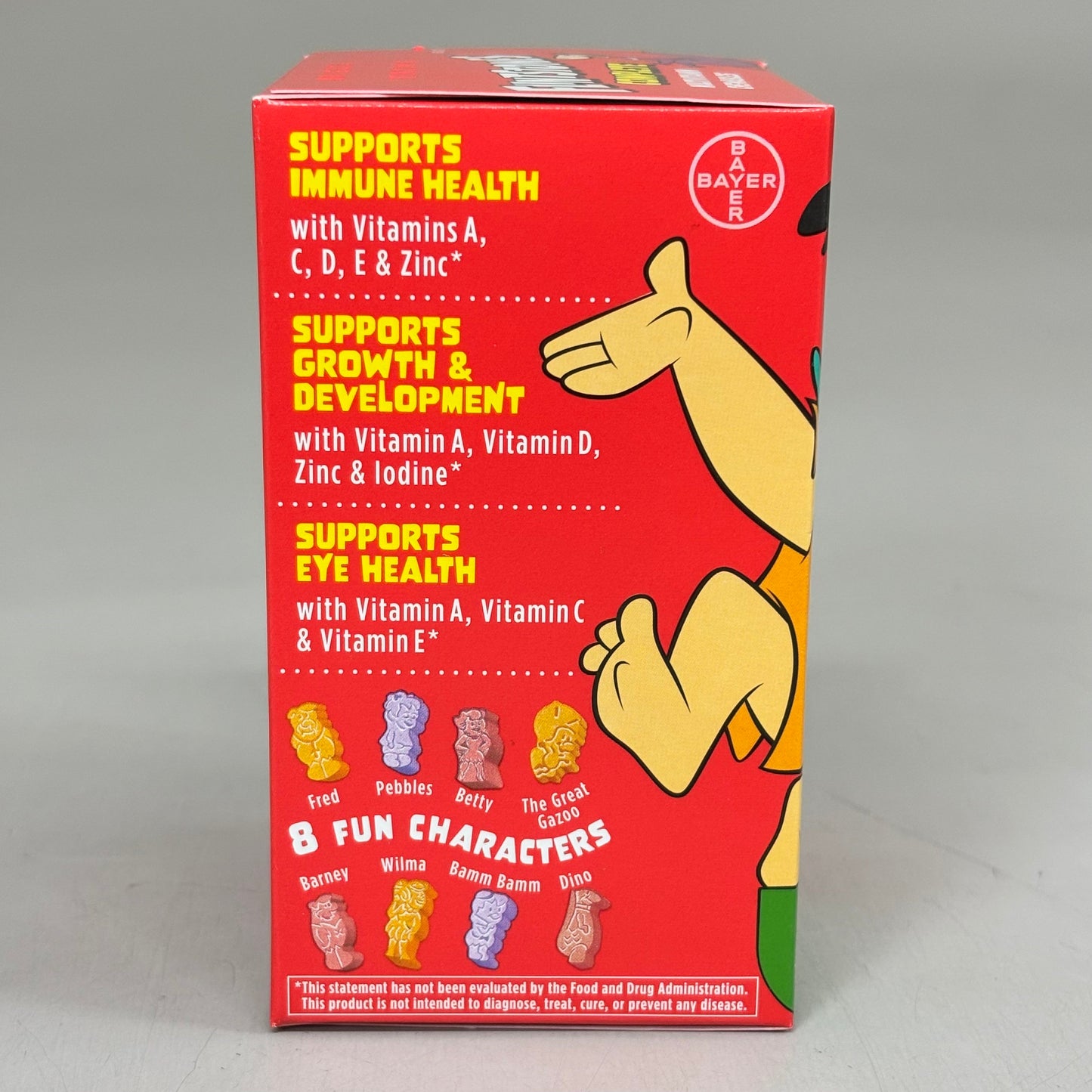 ZA@ BAYER (3 PACK, 90 TABLETS EACH) Flintstones Complete Multivitamin Kids BB 08/25 D