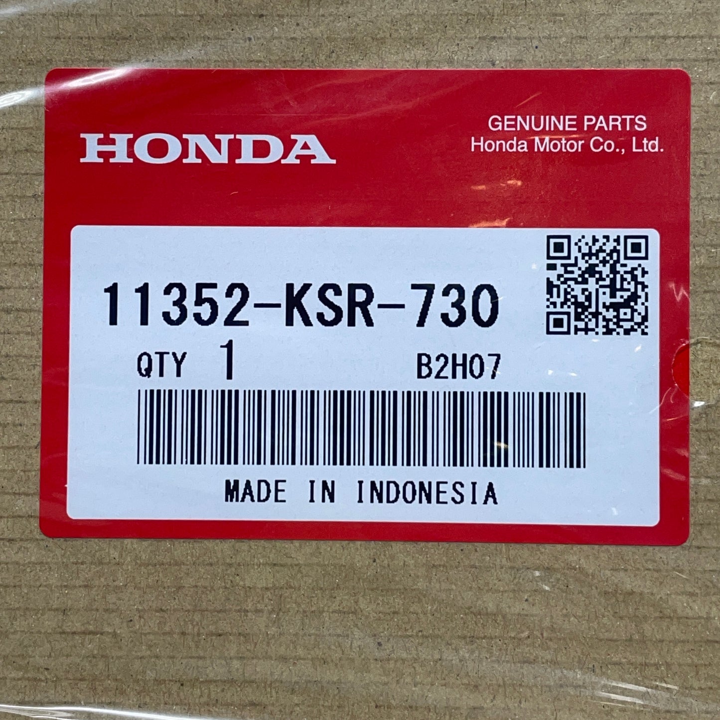 HONDA 2 PACK! Gasket Left Cover CR125 11352-KSR-730 OEM