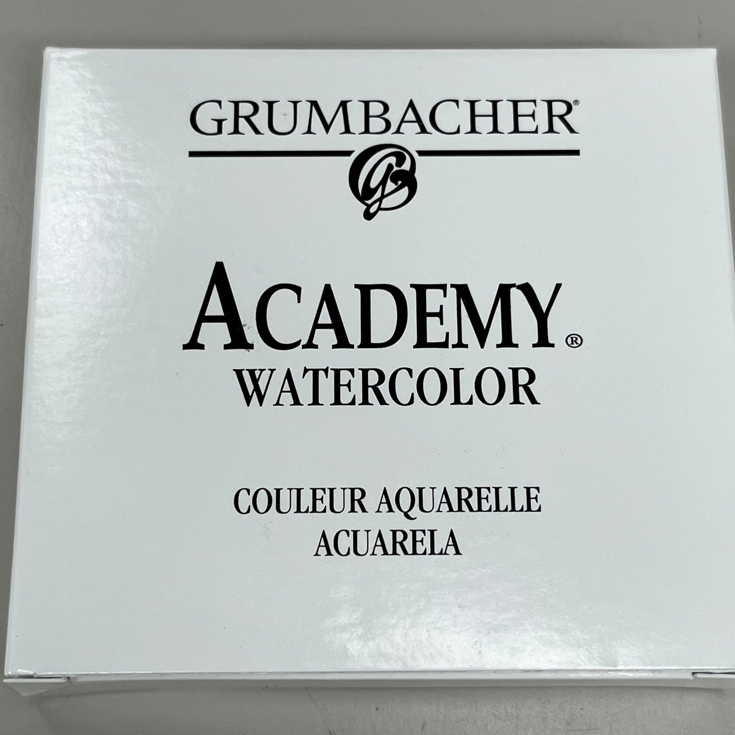 GRUMBACHER 6-PACK! Academy Watercolor Paint Indigo .25 fl oz / 7.5 ml A112 (New)