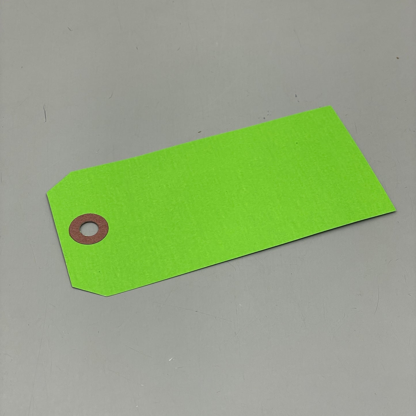 1,000 Shipping Hang Tags Light Green 13 Pt. Cardstock 4 3/4" x 2 3/8" 513LTG