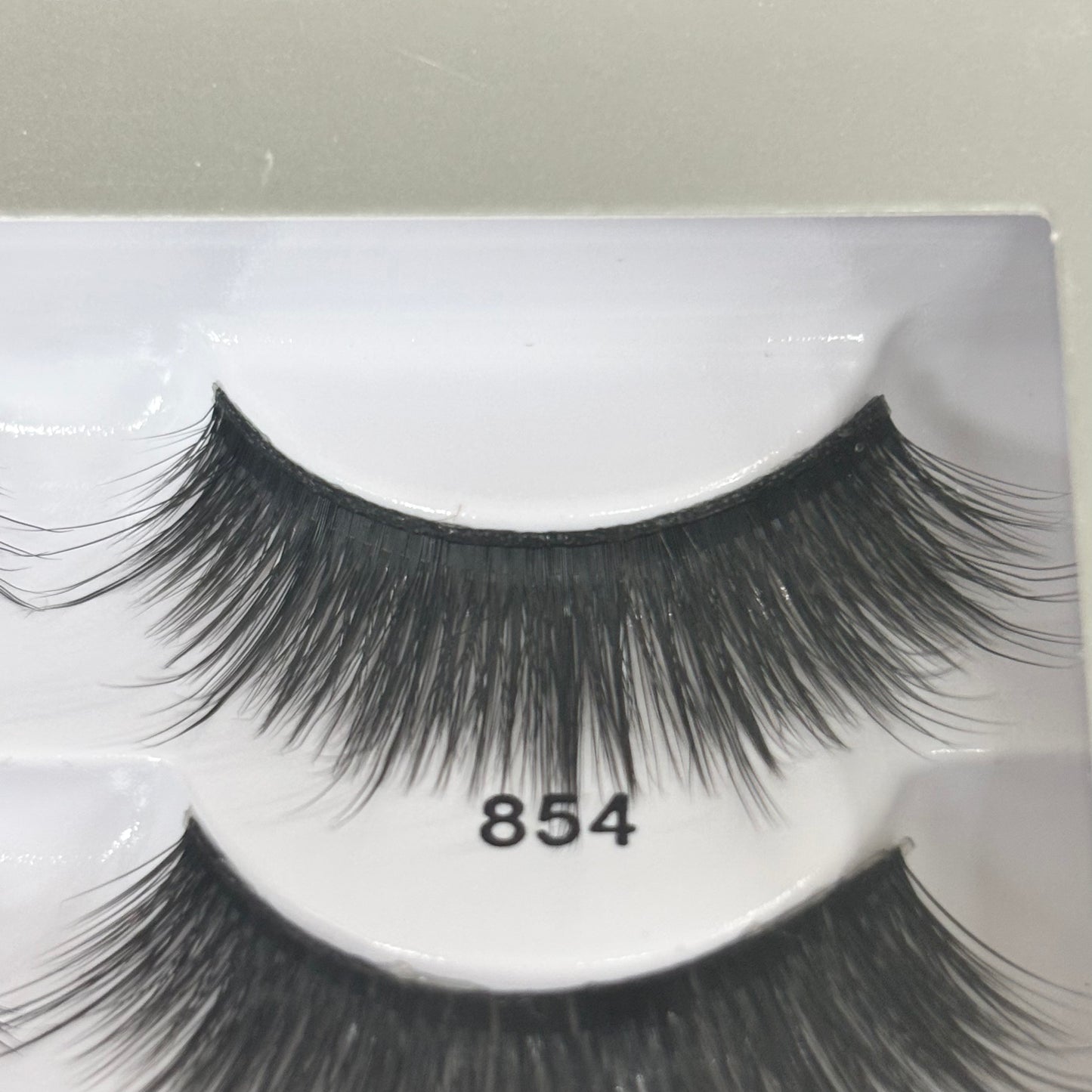 ARDELL (4 PACK, 4 PAIRS EACH) Volume 3D Faux Mink Eyelashes Invisiband Black 854