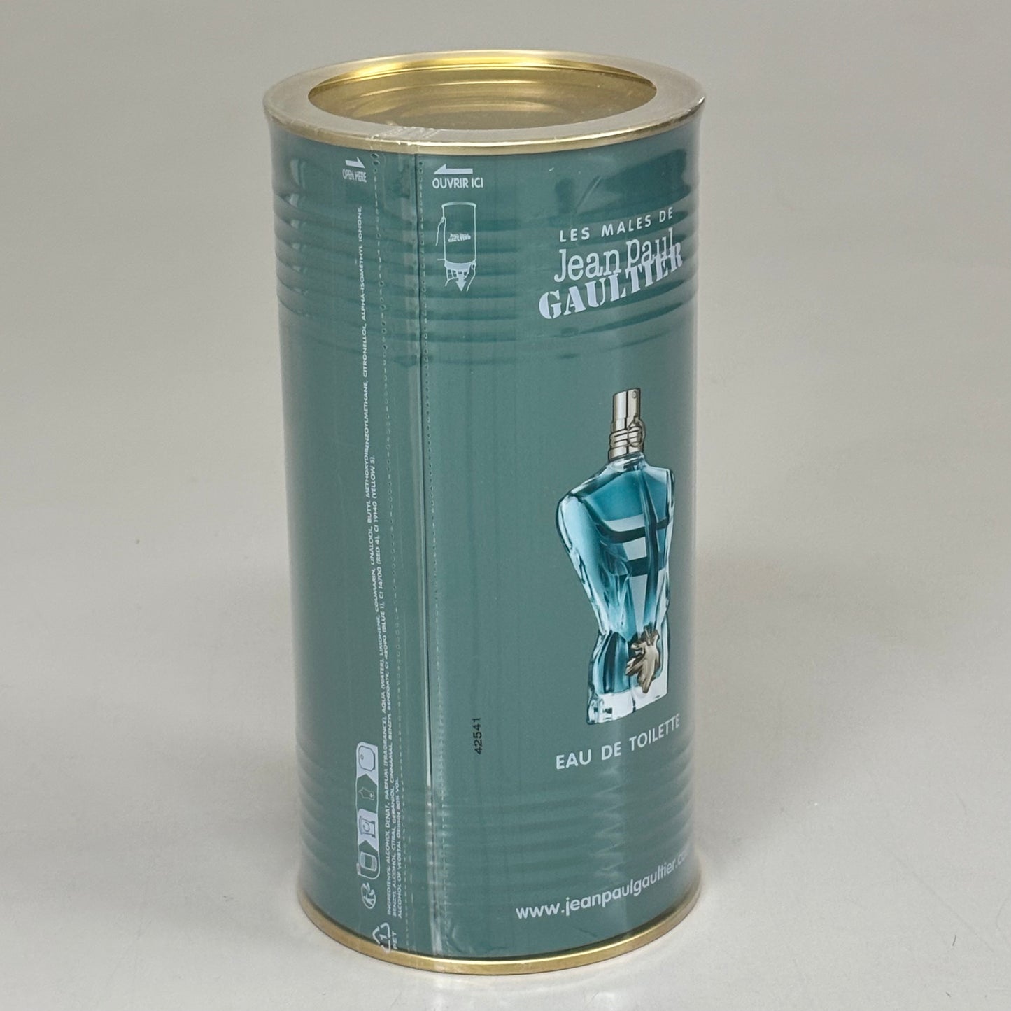 JEAN PAUL GAULTIER "Le Beau" Parfum Woody Aromatic Eau De Toilet 2.5 fl oz
