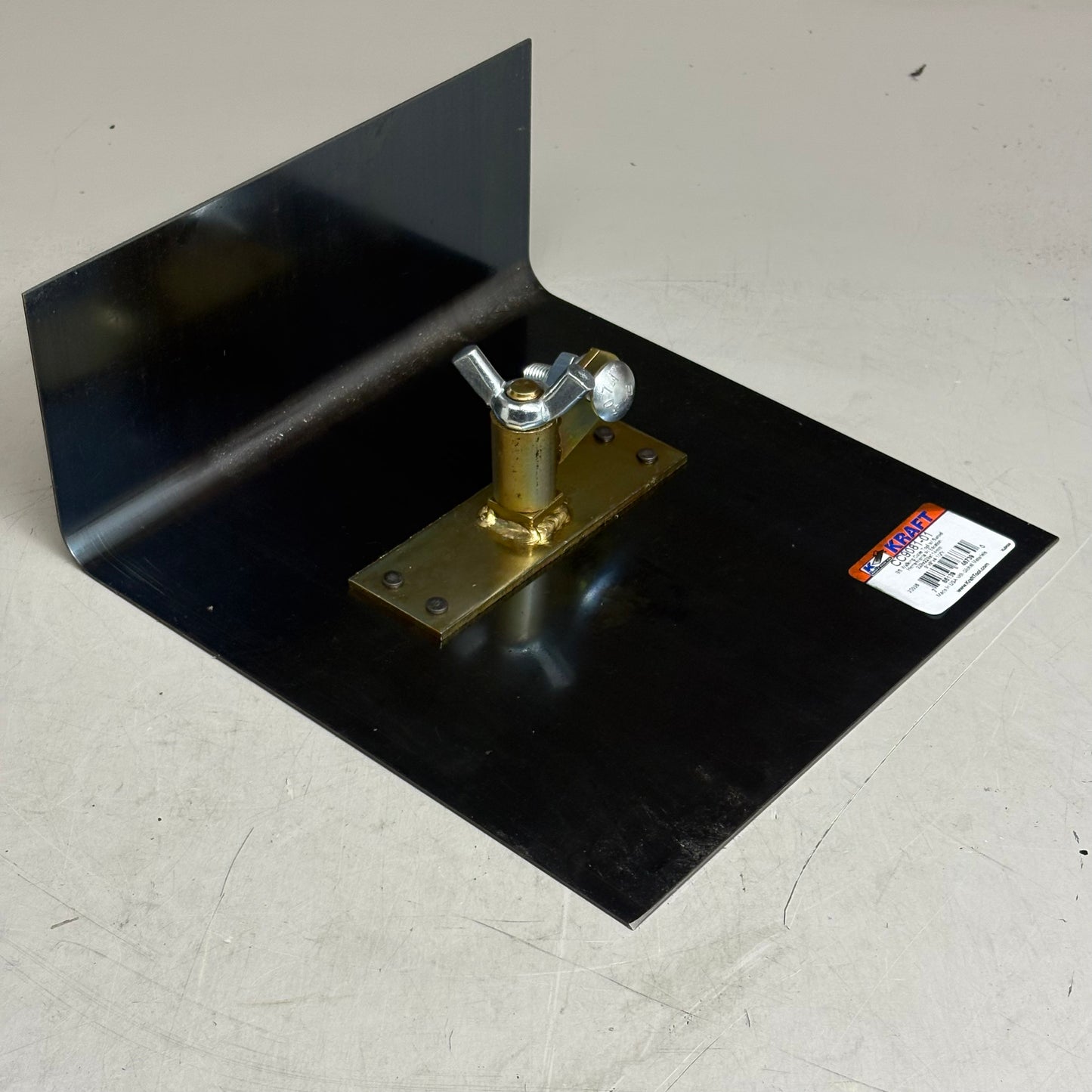 KRAFT TOOL CO Lip Blue Steel Walking Cove Tool 9" x 9" 1/2"R 4" CC9081-01