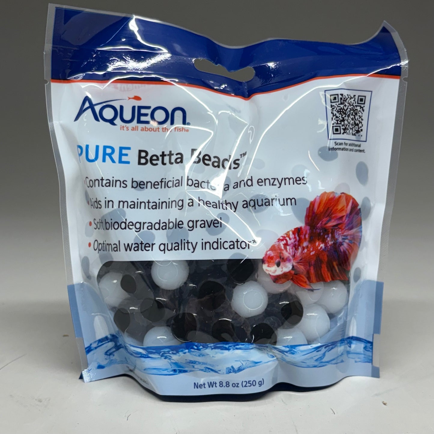 AQUEON (12 PACK) Pure Betta Beads Aids in a Healthy Aquarium For Fish