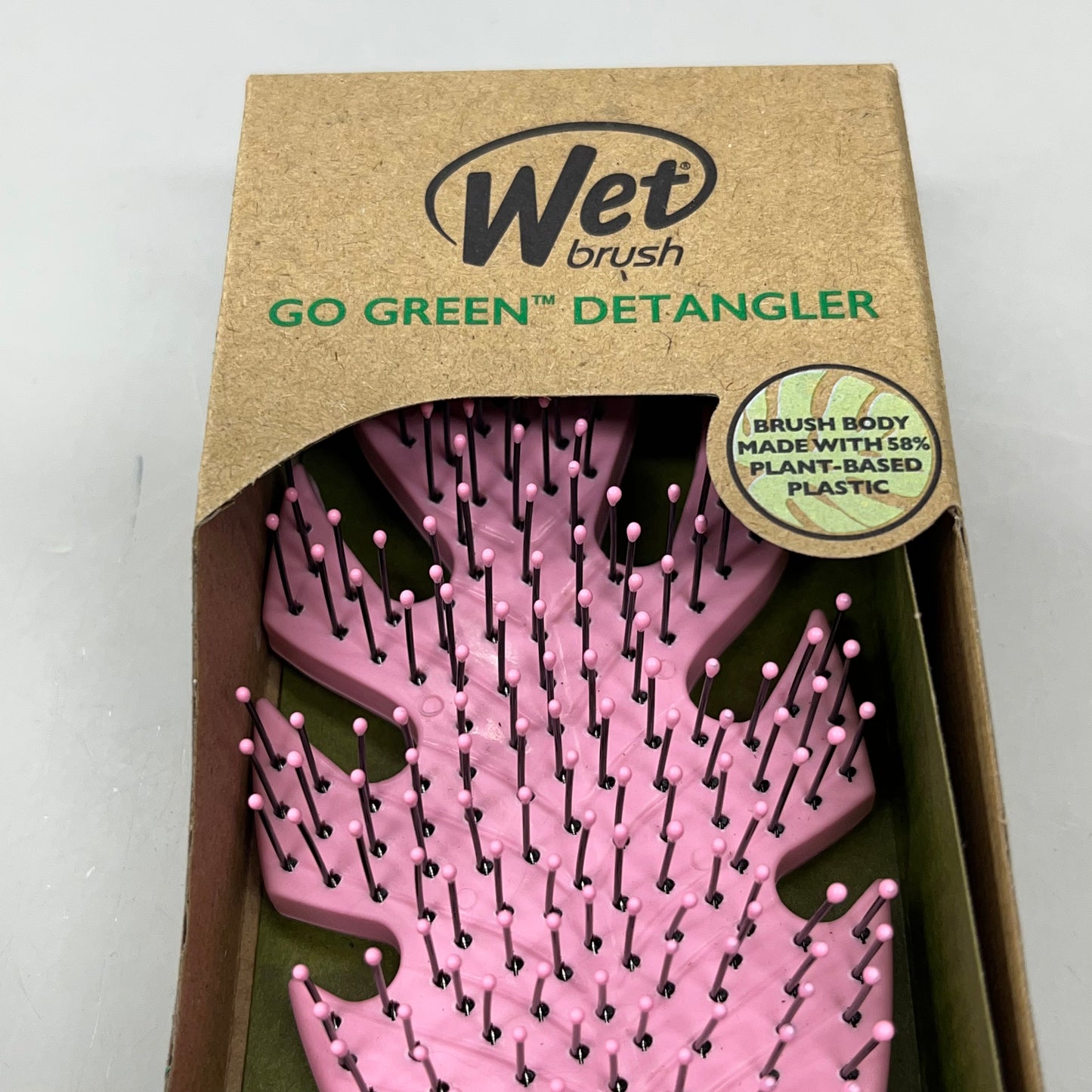 WET BRUSH (2 PACK) Go Green Detangler Brush Pink GYBIO830ASST