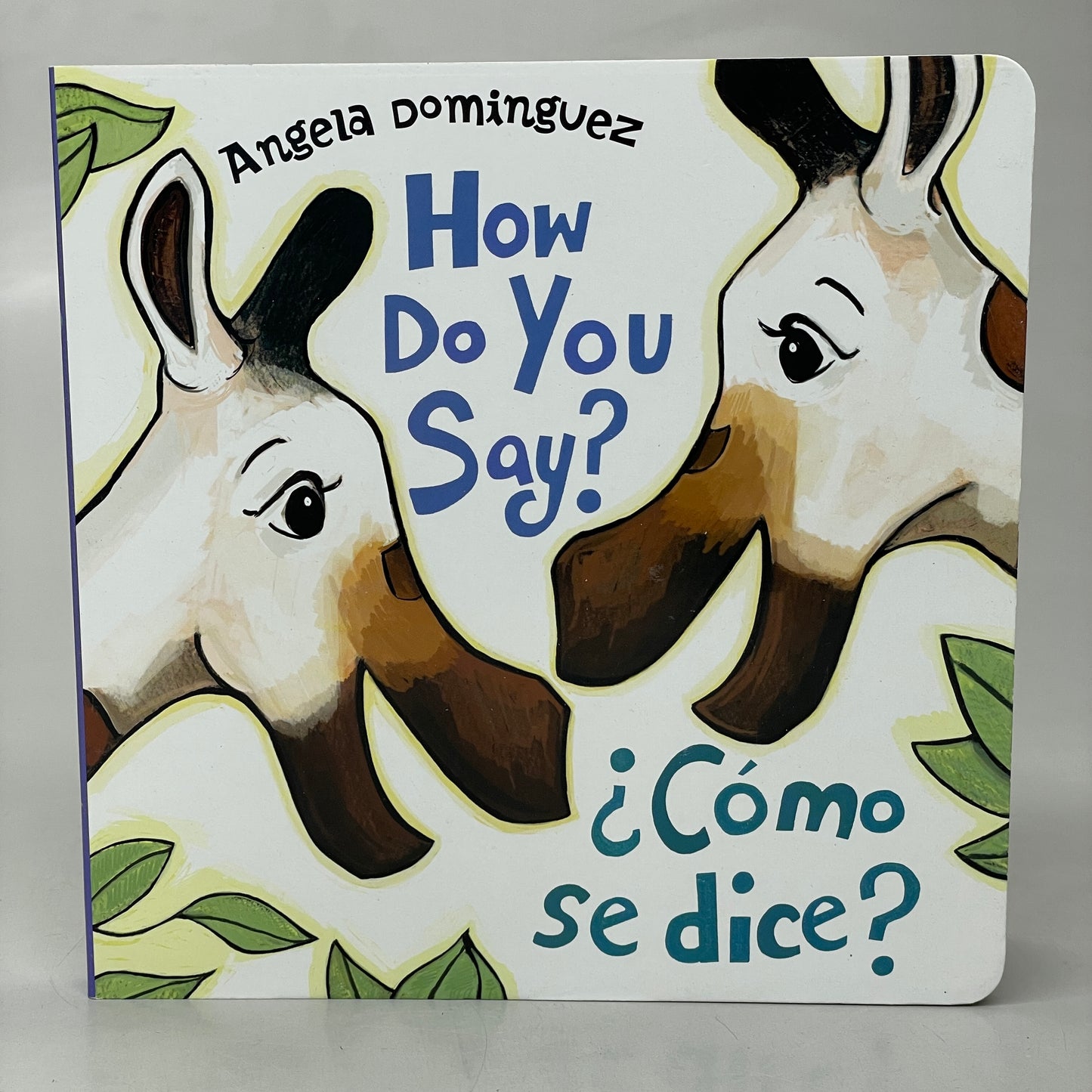 HOW DO YOU SAY? ¿CÓMO SE DICE? (2 Books) By Angela Dominguez