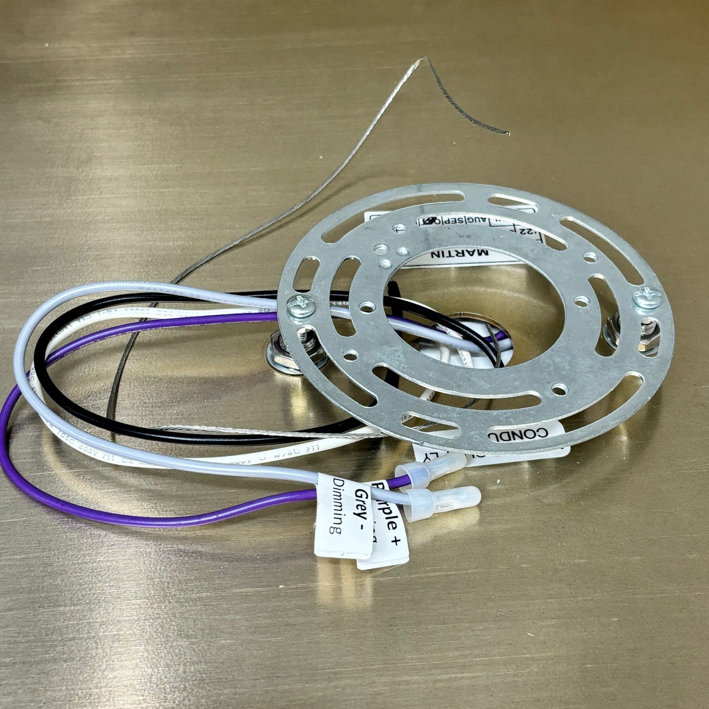 SCOTT LAMP CO. Aluminum Metal Housing Ceiling Lighting Gold/Broze LC103-18-KD-AL