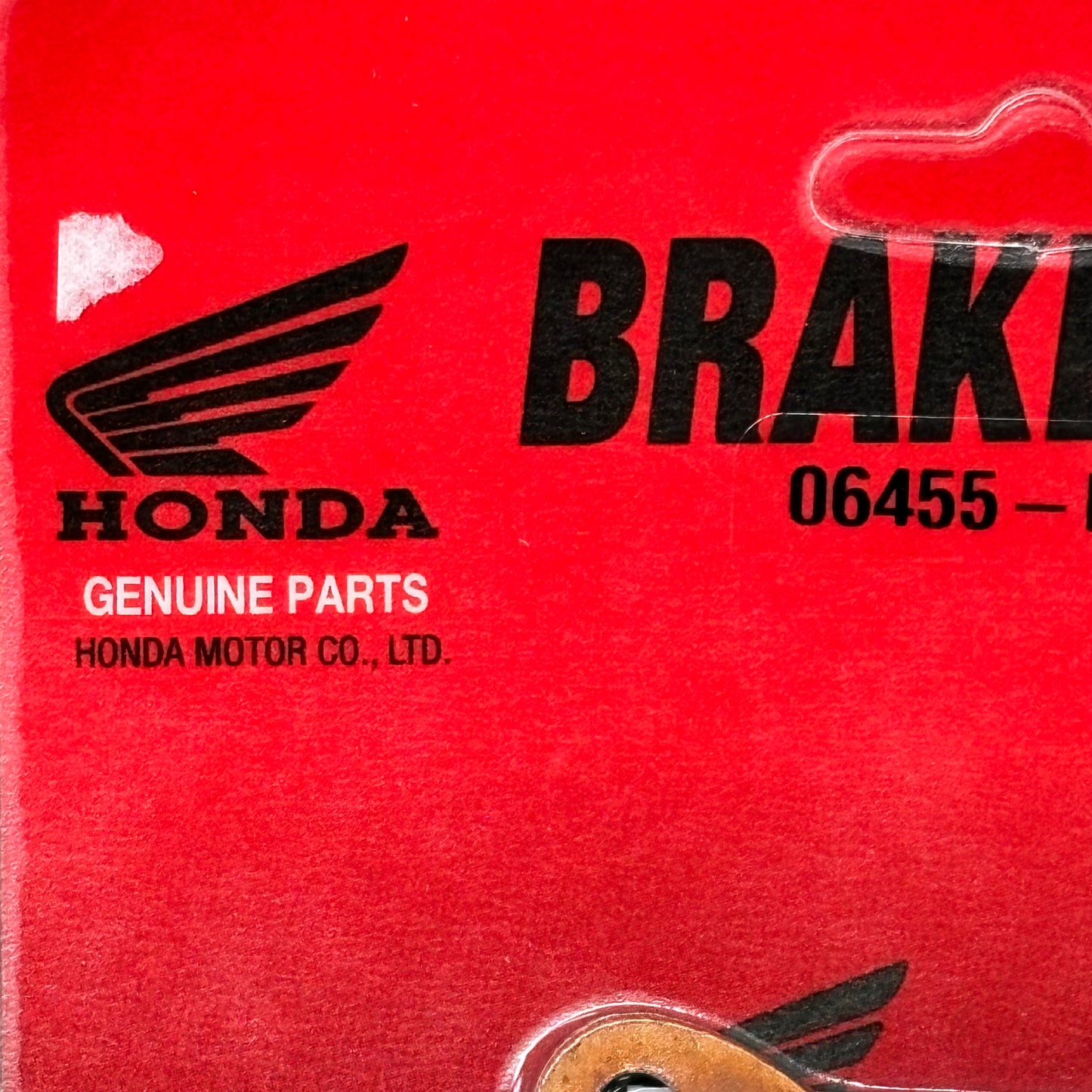 HONDA Front Brake Pad Gold Wing-GL1800 Valkyrie Bagger-GL1800B OEM 06455-MCA-016