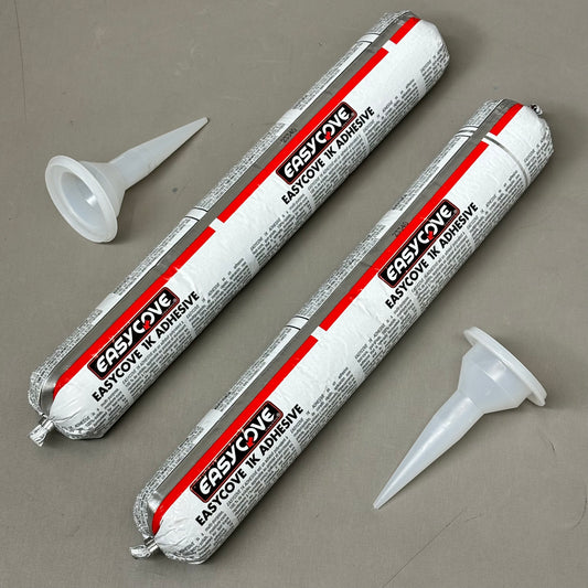 EASYCOVE (2 PACK) 1K Adhesive Cove Base w/ Cone Easy Application 20oz 1947656EAC