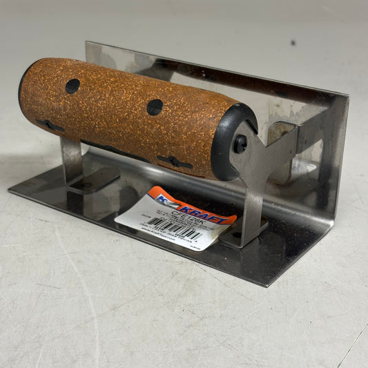 KRAFT TOOL CO Elite Series Five Star Inside Step Tool Cork Handle 6x2-1/2 1/4R