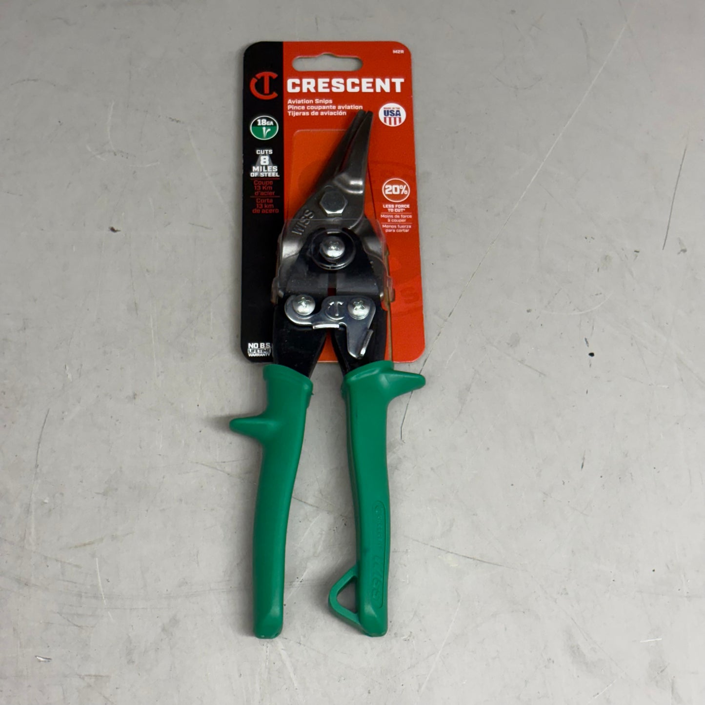 KRAFT TOOL CO Right Cutting Wiss Snips LA207