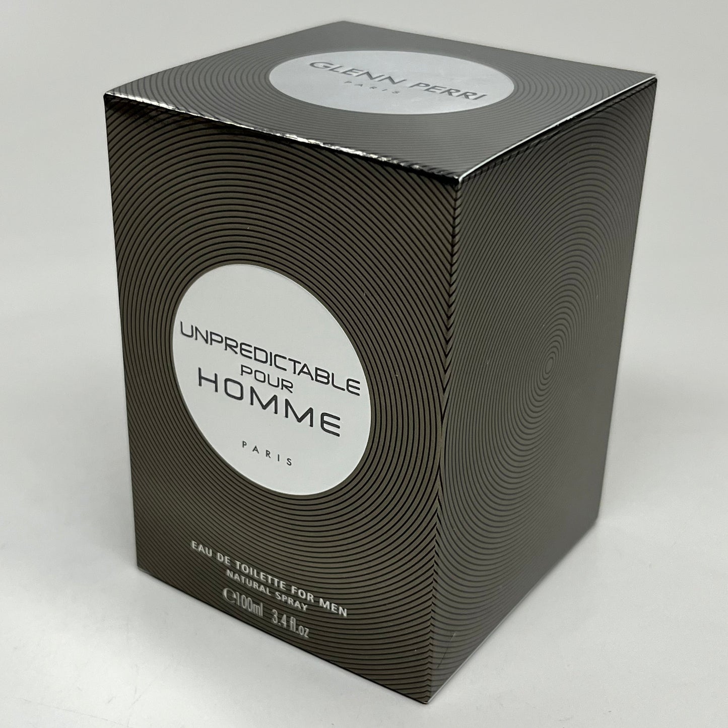 ZA@ GLENN PERRI Unpredictable Pour Homme For Men 3.4 oz / 100ml (New) A