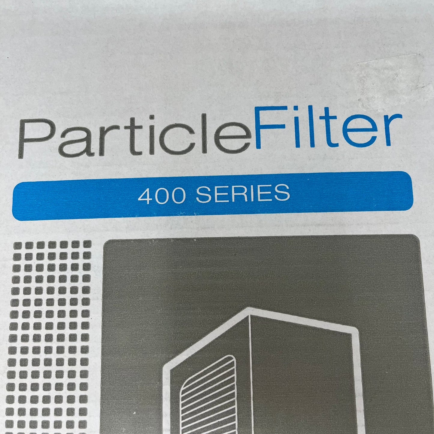 BLUEAIR Particle Filter Air Purifier HEPA Filtration Series 400 20" x 4" x 10"  White (New)