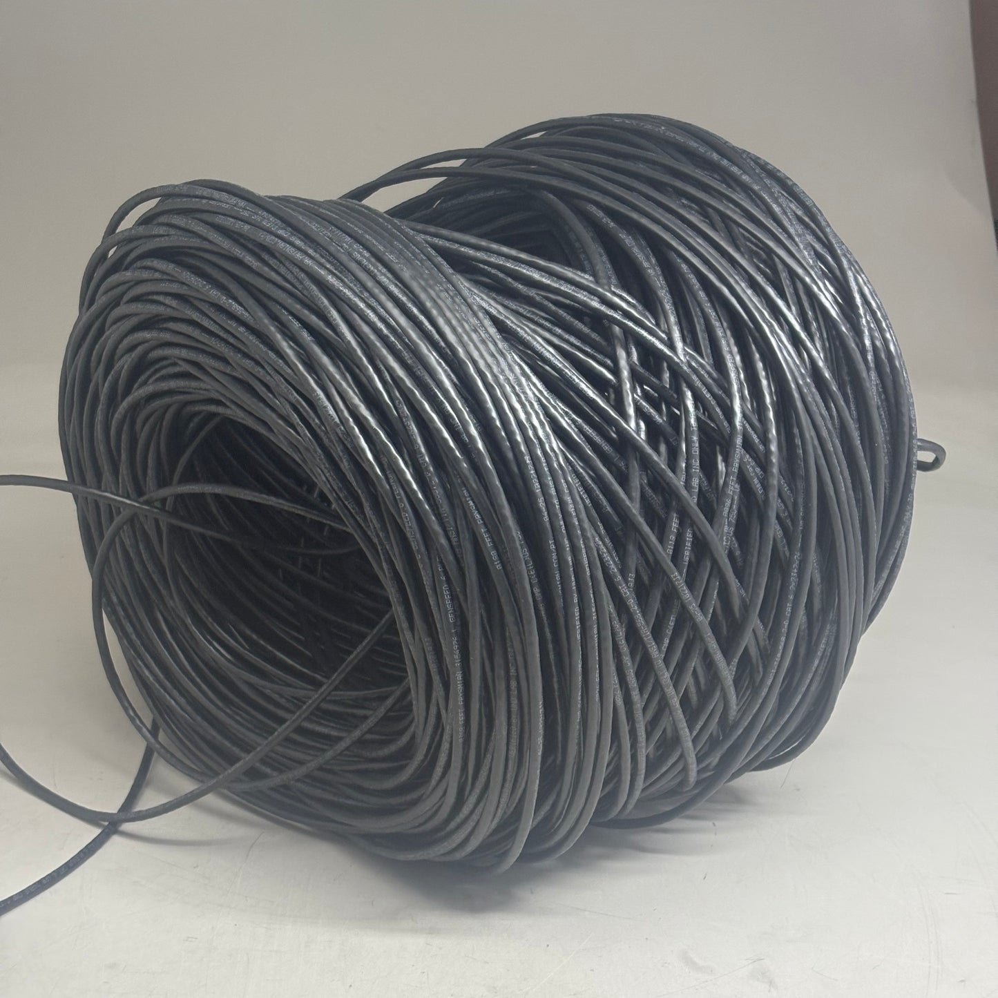 PRYSMIAN GROUP GenSPEED6 Plenum Ethernet Cable Cat6 4pr 23awg 1000' Black 7131107