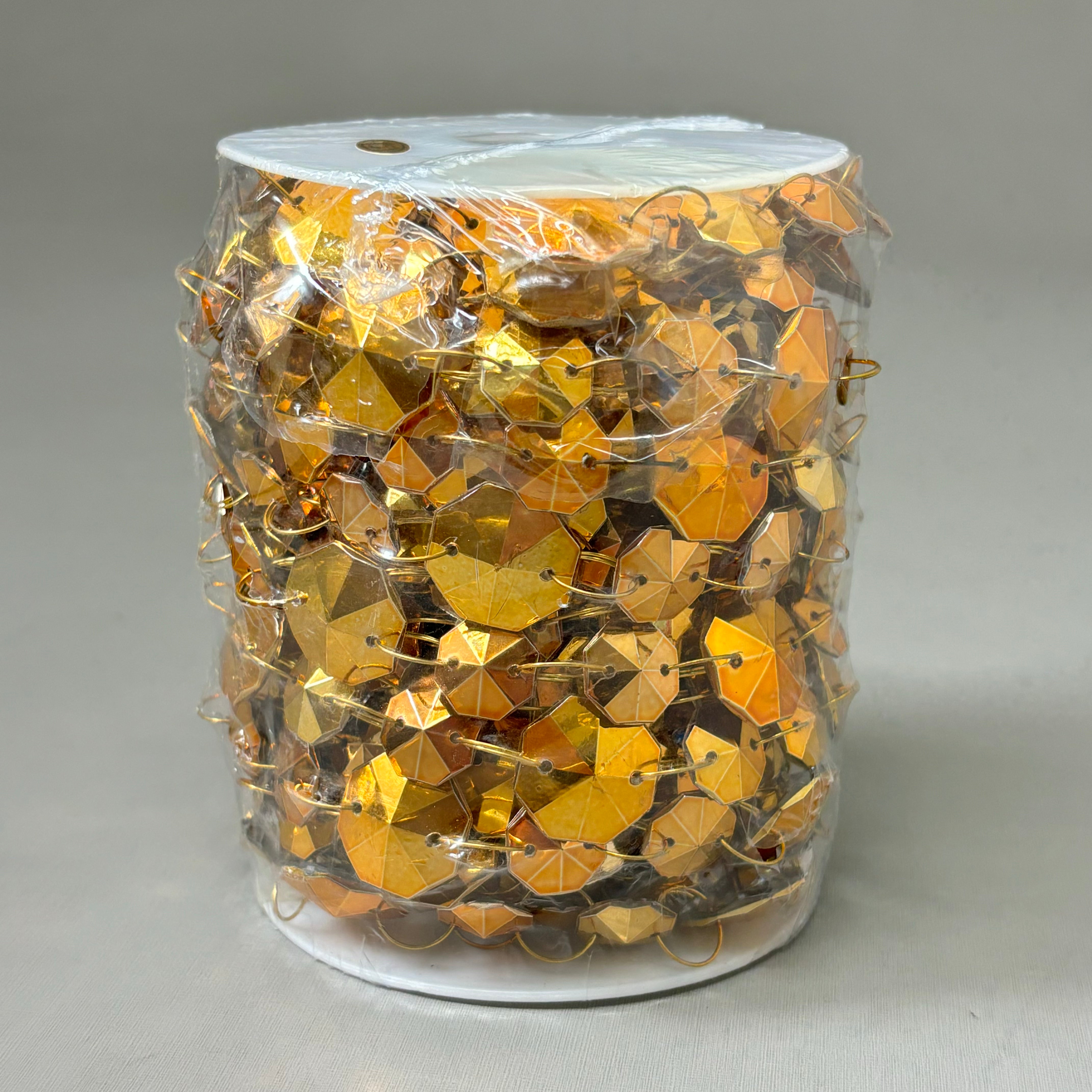 RAZ IMPORTS Christmas Garland Crystal Jewels Plastic & Iron 10 Yard Go ...