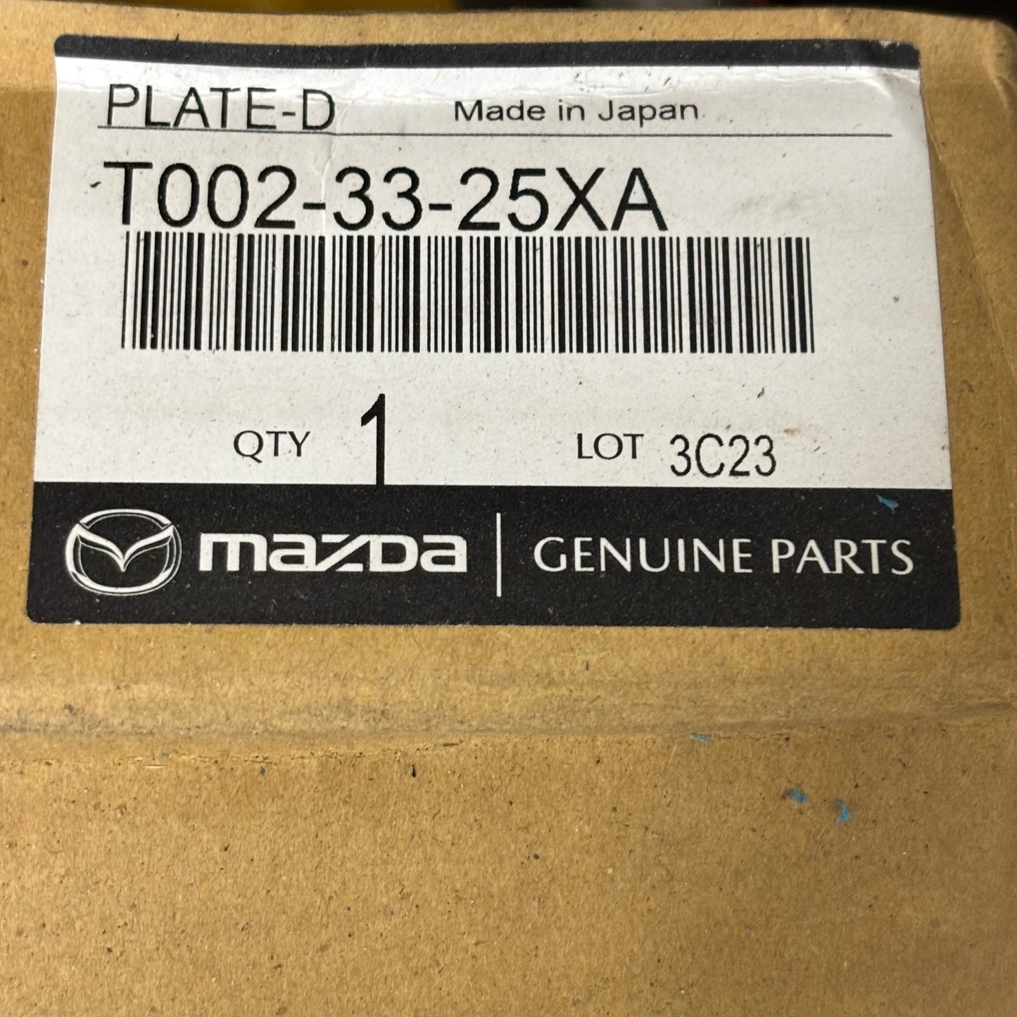 MAZDA Genuine Parts Rotor For 1995-2006 Models Left/Right Silver T002-33-25XA