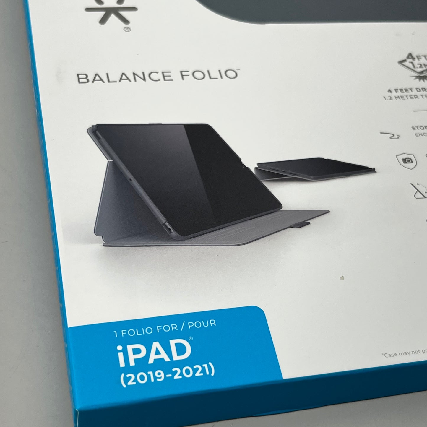 SPECK Balance Folio IPad Case For Apple 2019-2021 Grey P-4907-B