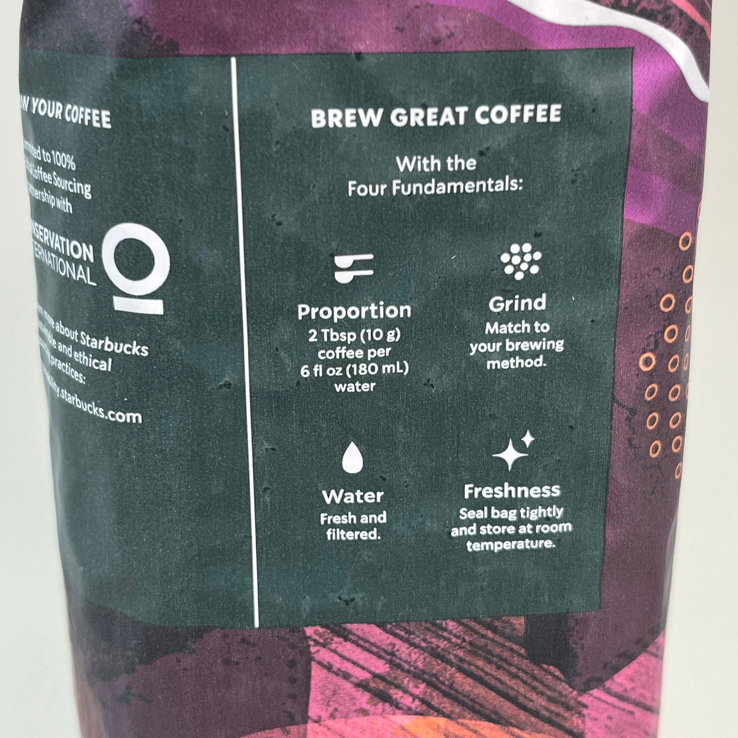 ZA@ STARBUCKS (6 PACK) Espresso Roast Whole Bean Arabica Coffee 16 oz 1LB BB 11/24