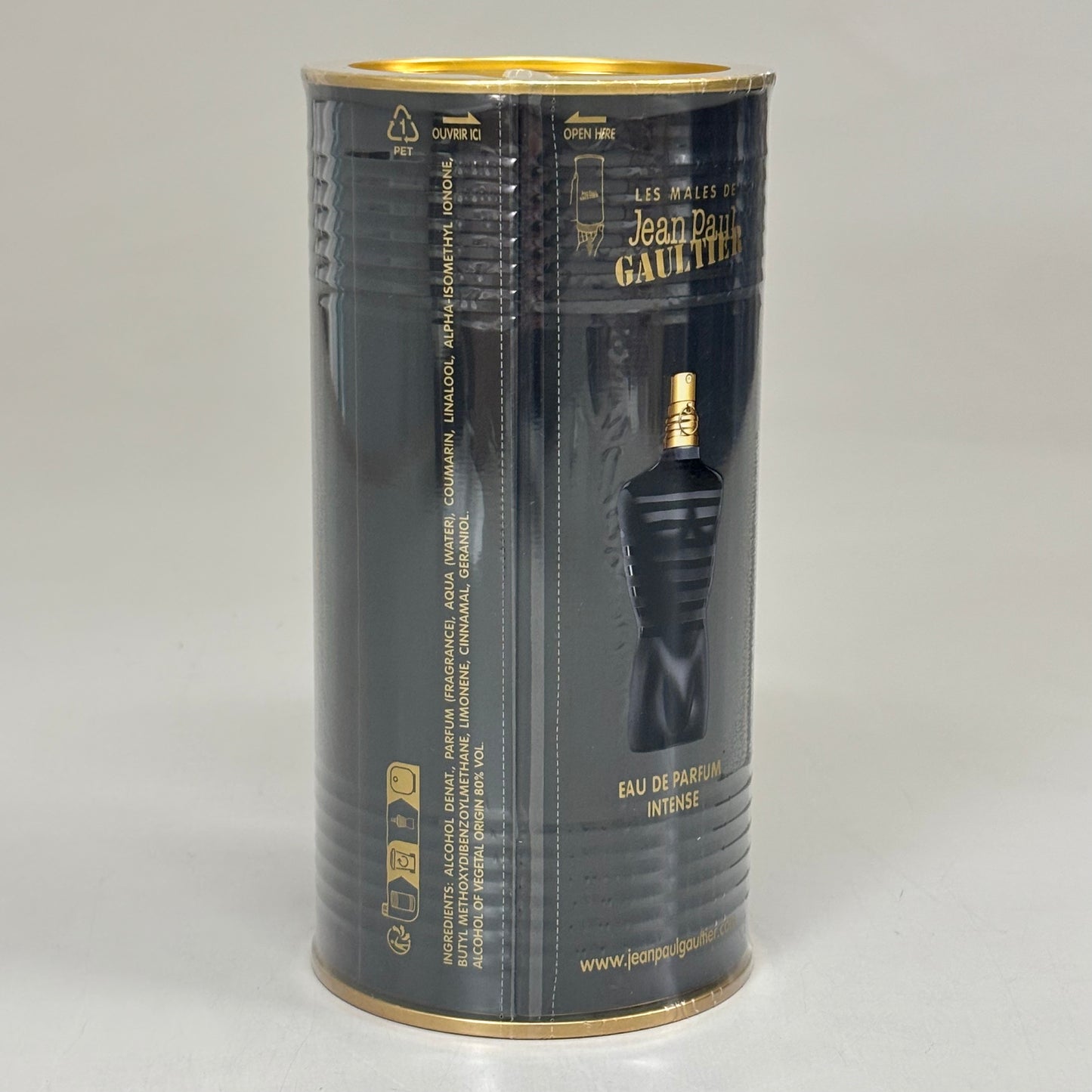 JEAN PAUL GAULTIER "Le Male" Parfum Amber Woody Eau De Parfum Intense 4.2 fl oz