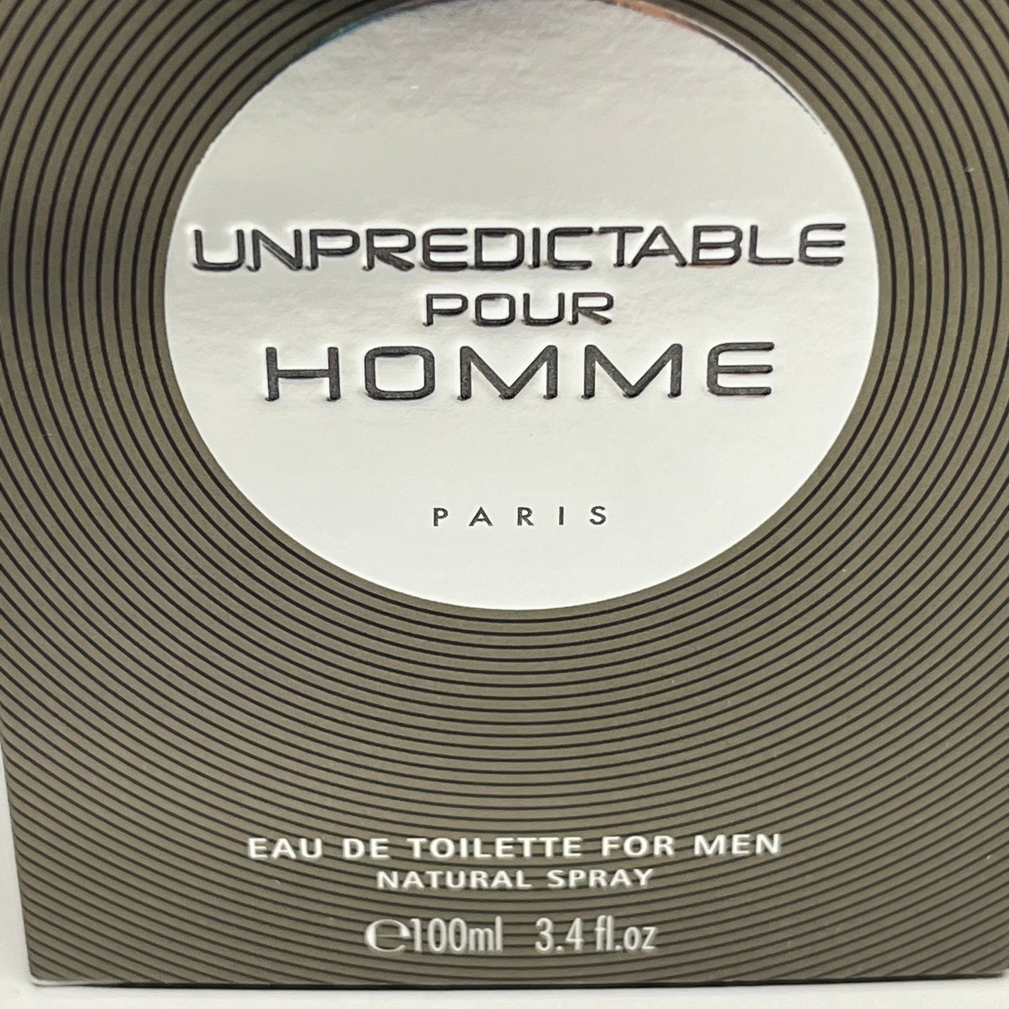 ZA@ GLENN PERRI Unpredictable Pour Homme For Men 3.4 oz / 100ml (New) A