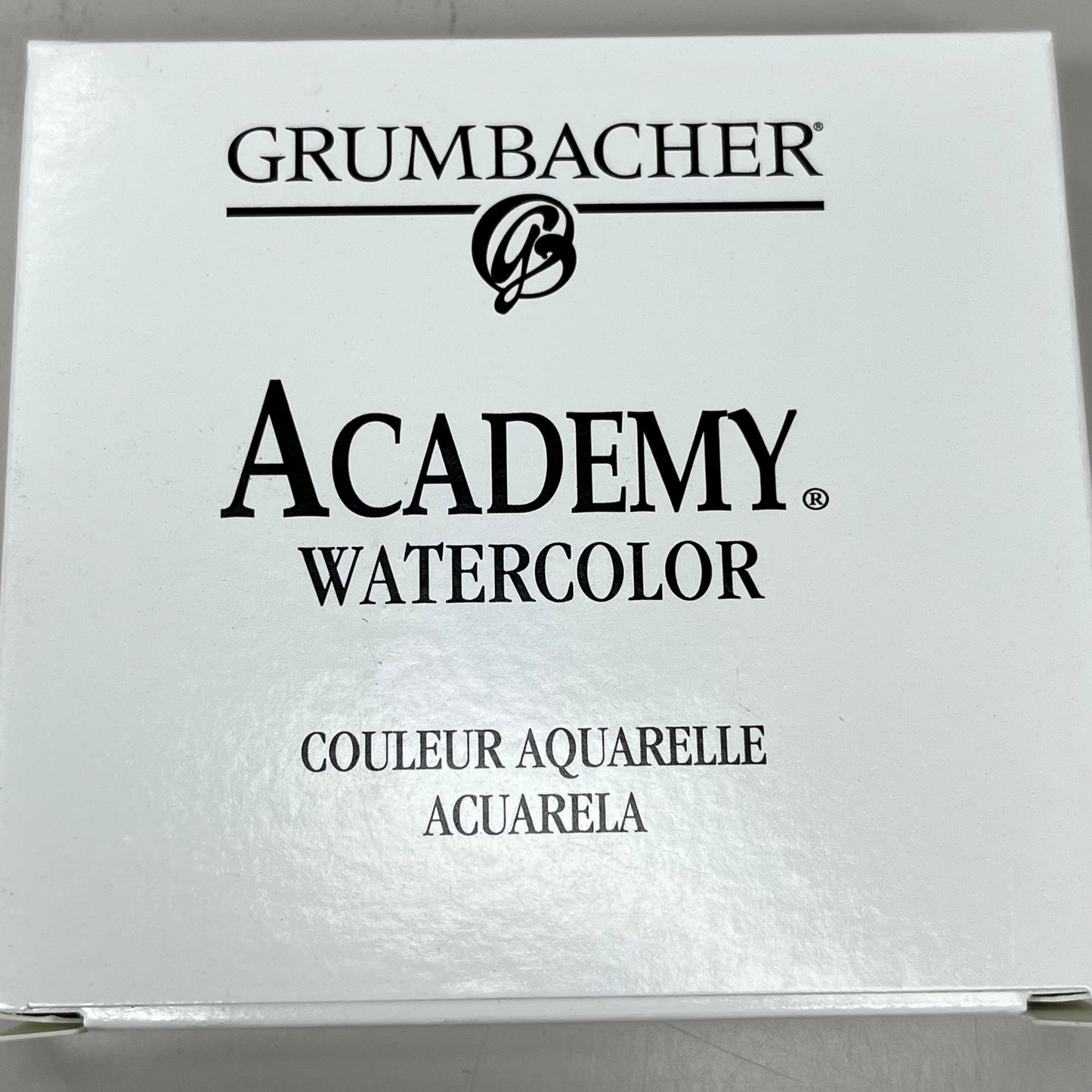 GRUMBACHER 6-PACK! Academy Watercolor Paint Alizarin Crimson .25 fl oz / 7.5 ml 0522 (New)