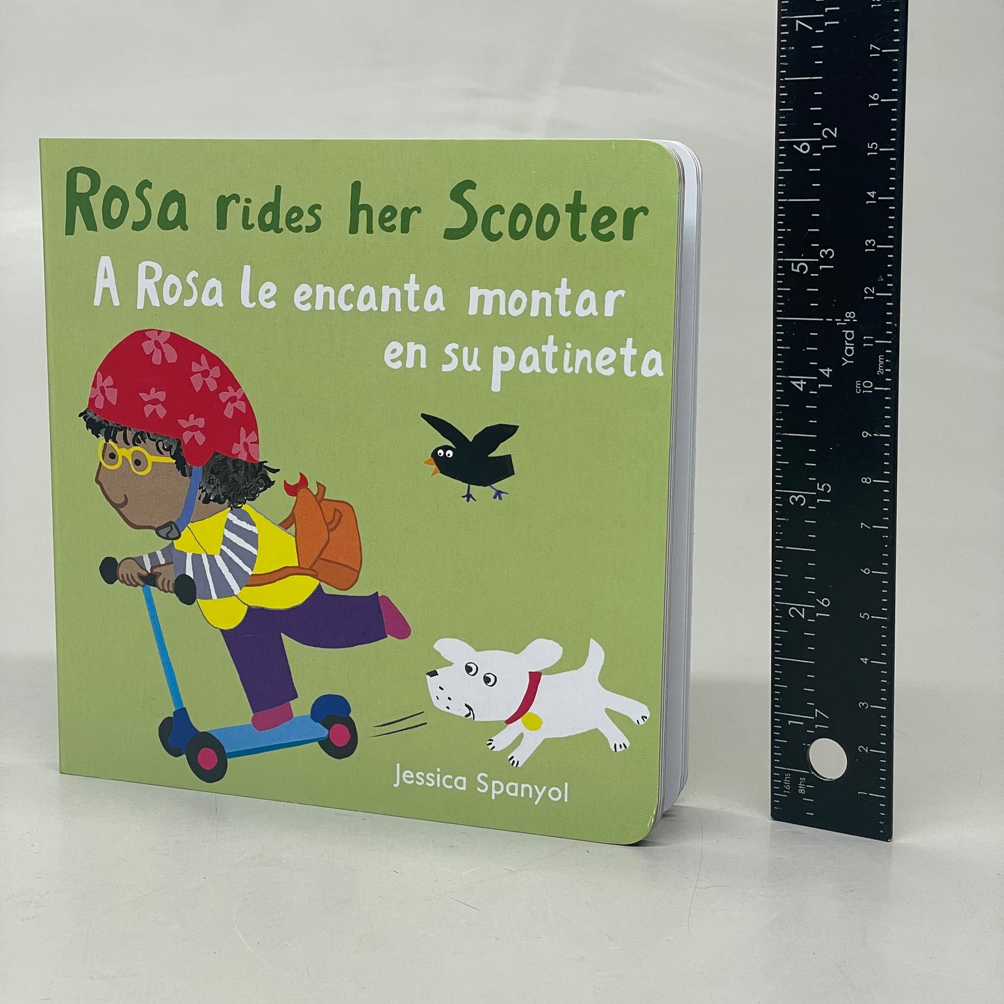 ROSA RIDES HER SCOOTER (Lot of 3) English & Spanish By Jessica Spanyal