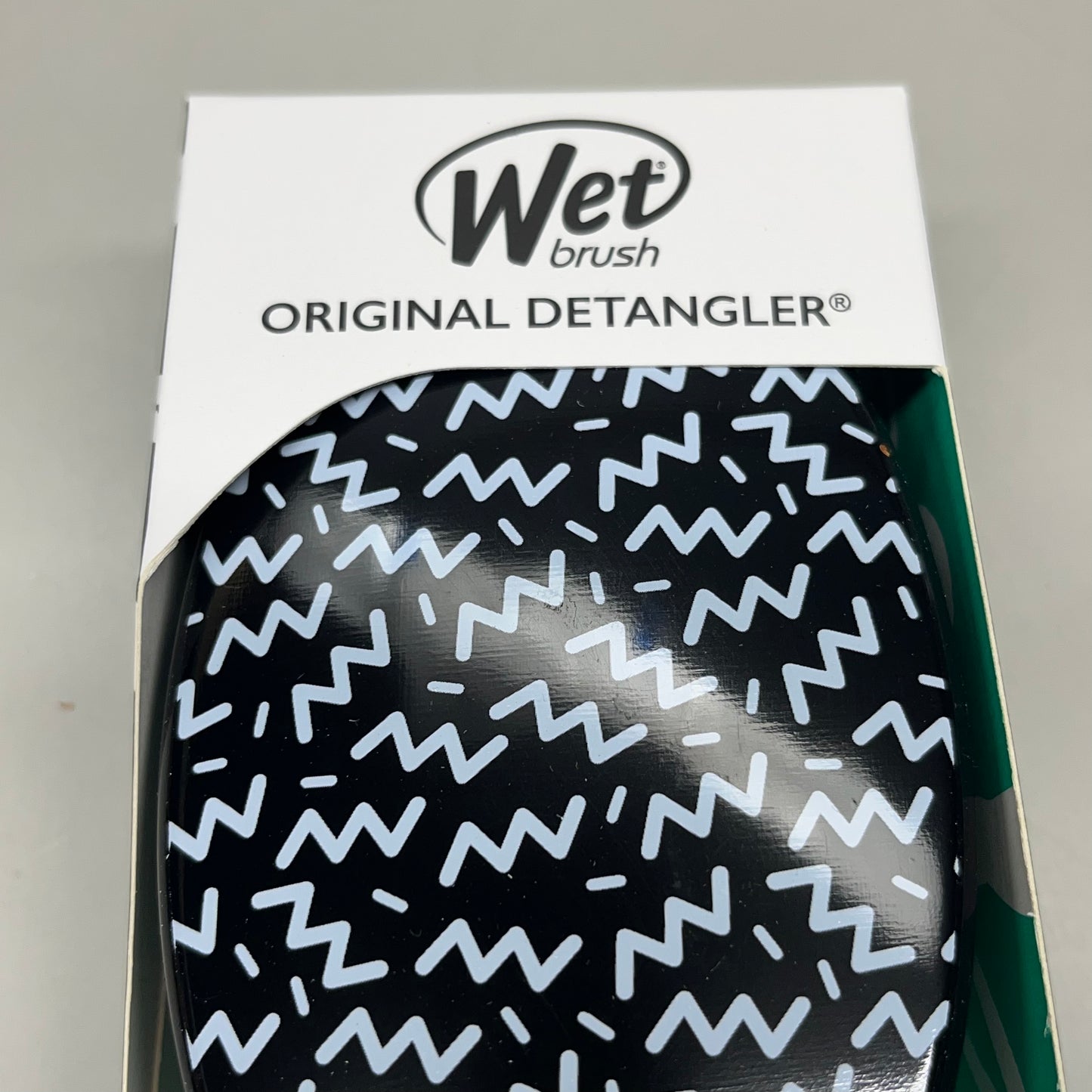 WET BRUSH (2-PACK!) Original Detangler Squiggle Assortment Black GYZWR830HIPS