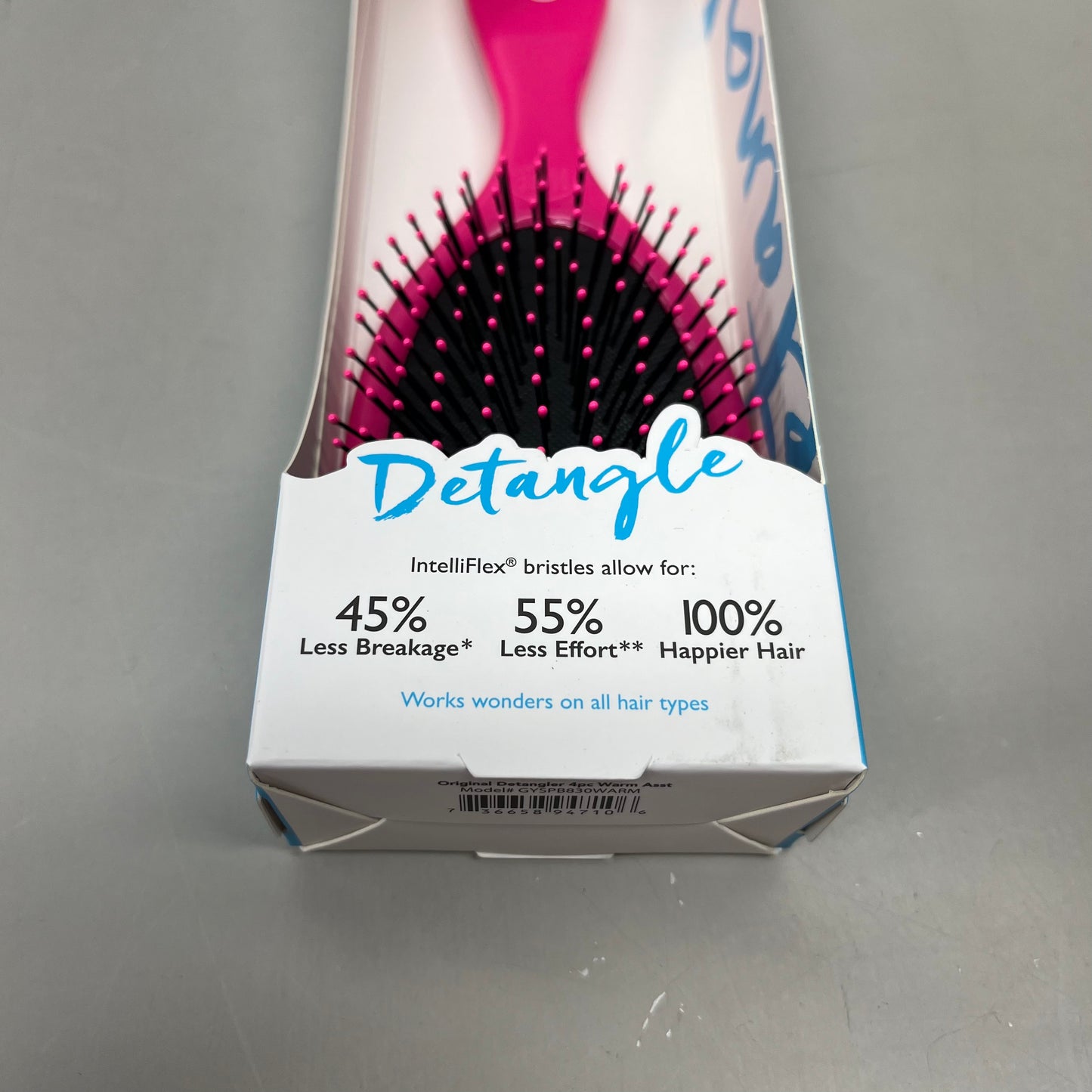 WET BRUSH (2 PACK!) Original Detangler Brush-all Hair Types Pink GYSPB830WARM