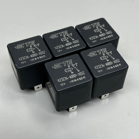 TE connectivity 5 Pack of TRP 12V Relay Switches V23234-A0001-X032 CB12650 (New)