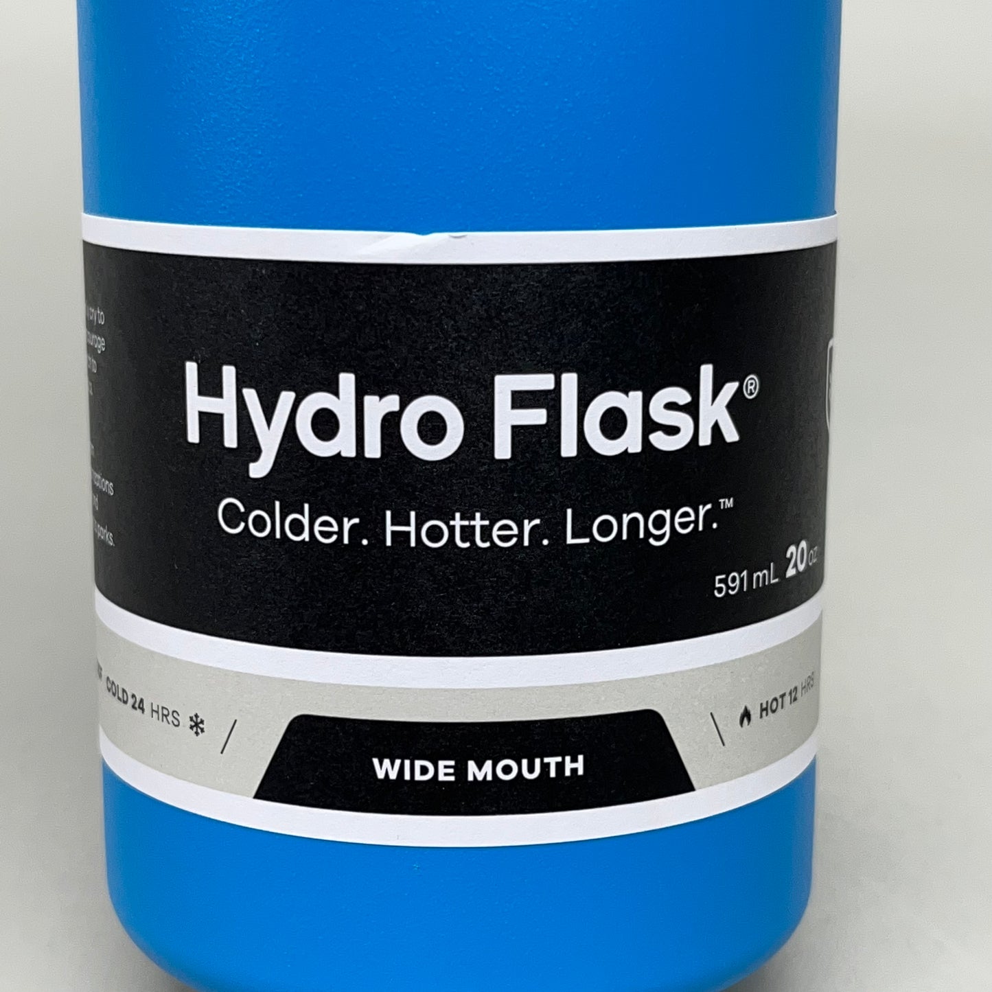 HYDROFLASK Wide Mouth Flex Cap Pro-Grade Stainless Steel Pacific 20oz W20BTS415