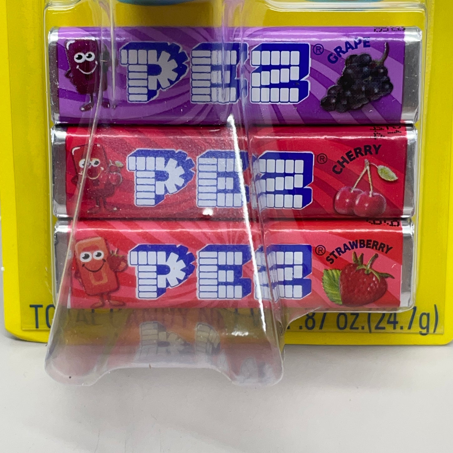 PEZ (12 PACK) Assorted Characters Candy Dispensers 3 Flavors BB 04/29 079503