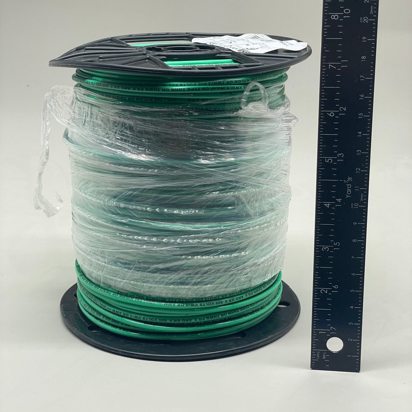 SOUTHWIRE Building Insulated Wire THHN 10 SOL Cu Green 500' 11599801