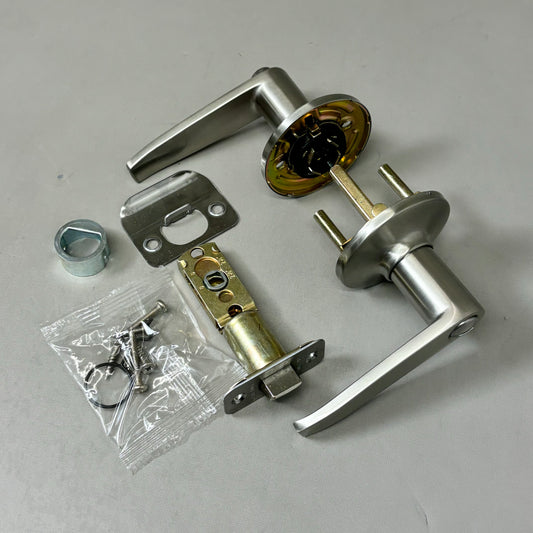 KWIKSET Safe Lock Winston Privacy Levers Satin Nickel SL4000WI 9SL40000-014