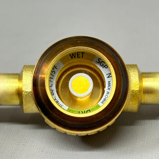 DANFOSS Sight Glass HVAC Monitoring Refrigerant Level 1/4" x 1/4" ODF 014L0181