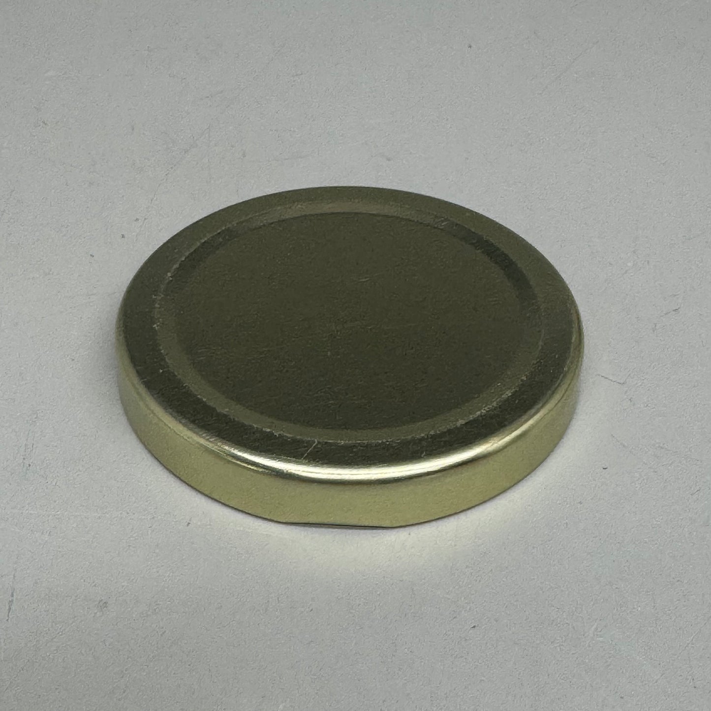 MASSILLY (100 PACK) 63mm Jar Lid Sz 63mm Gold 63RTO P27/2WHBNA