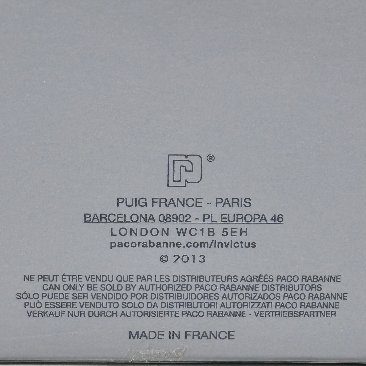 PACO ROBANNE Invictus Eau De Toilette Invictus Aquatic, Woody Fragrance 3.4fl oz