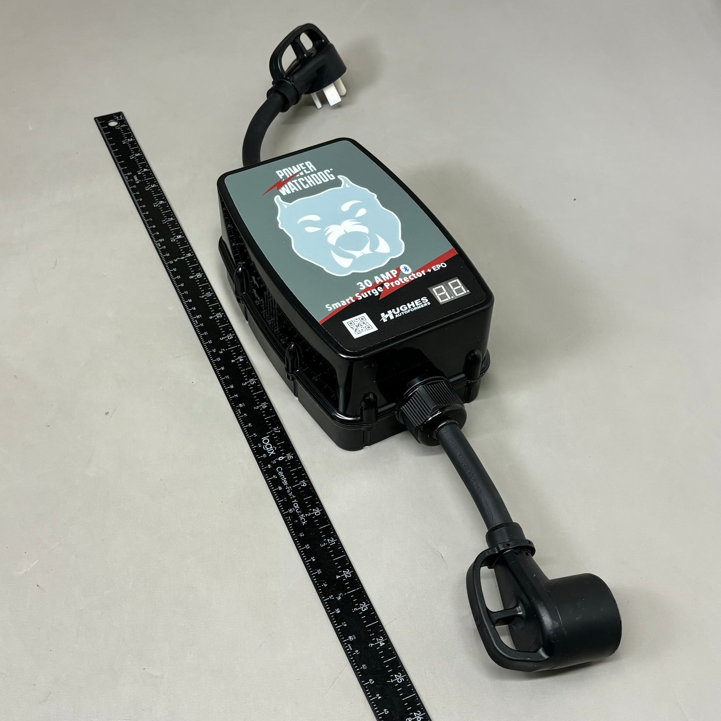 HUGHES AUTOFORMERS Power Watch Dog Smart RV Surge Protector 30 AMP 31" PED30EPO