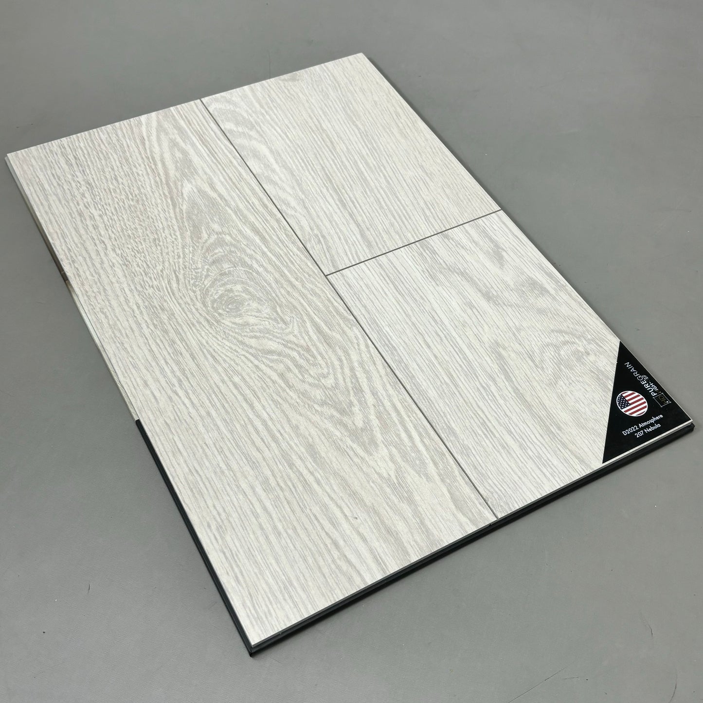 ZA@ ENGINEERED FLOORS (6 PACK) Pure Grain Luxury Vinyl Tile (DLVT) Samples 18"X13" Assorted Colors