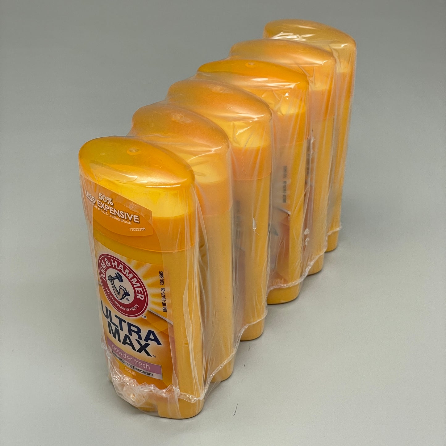 ZA@ ARM & HAMMER (6 PK) Ultra Max Antiperspirant Deodorant Powder Fresh 2.6 oz Exp 12/24 72018805(Copy)