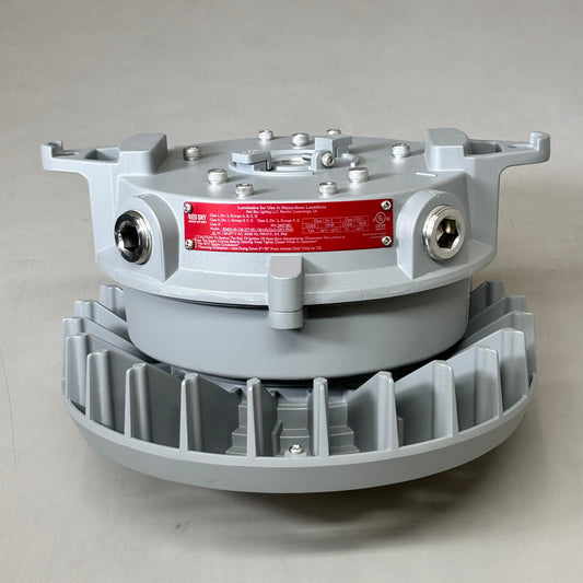 RED SKY Round Series Hazardous Location Lights  45W Voltage  RND2-45-120-277-5K-120-H2-DLG-GRY-PND